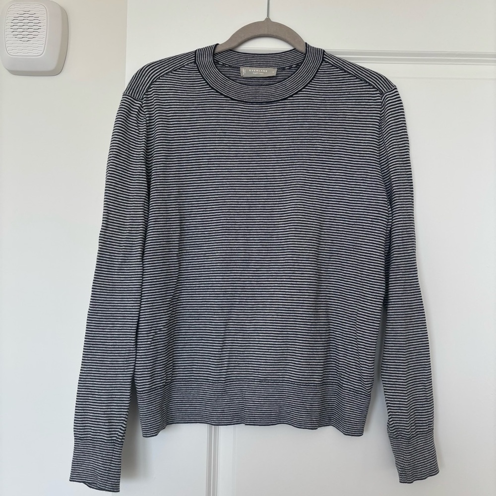 Everlane Striped Lightweight Sweater